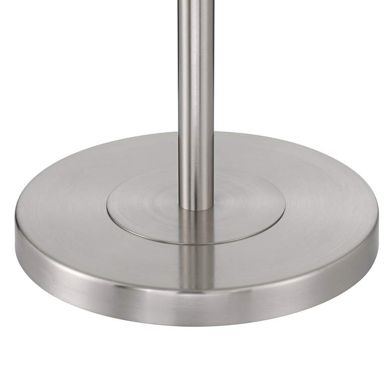 Image 5 360 Lighting Shasta 62 1/2" High Glass and Brushed Nickel Floor Lamp more views