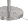 6_360 Lighting Shasta 62 1/2" High Glass and Brushed Nickel Floor Lamp more views