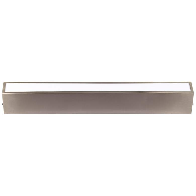 Image 1 360 Lighting Shield 30" Wide Brushed Nickel Vanity Bath Bar