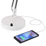 3_360 Lighting Shoup Adjustable Height White Finish Architect USB Desk Lamp more views