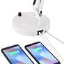 4_360 Lighting Shoup Adjustable Height White Finish Architect USB Desk Lamp more views