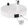 5_360 Lighting Shoup Adjustable Height White Finish Architect USB Desk Lamp more views