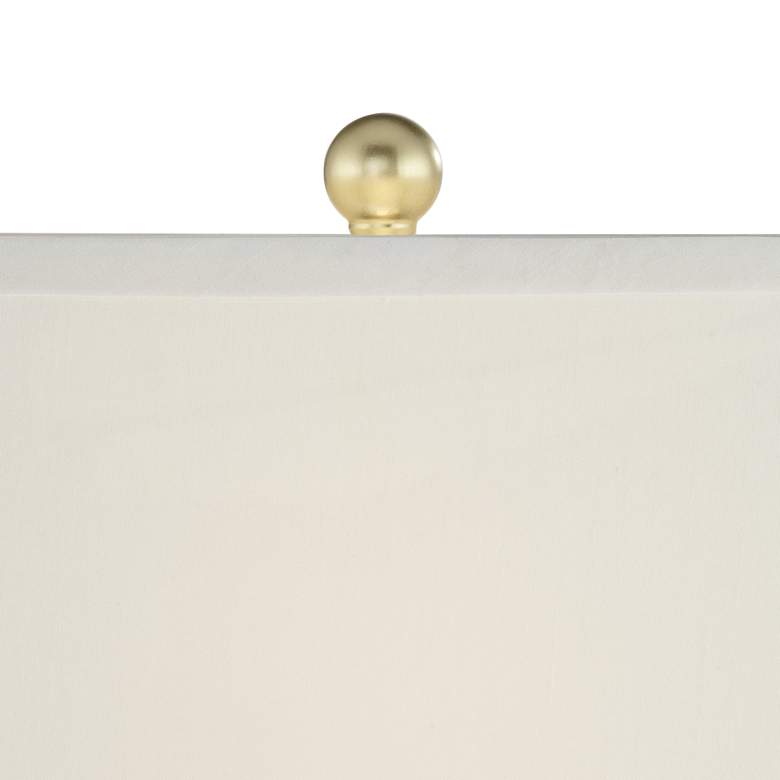 Image 4 360 Lighting Simone 28" Gold Loop Table Lamps Set of 2 with USB Ports more views