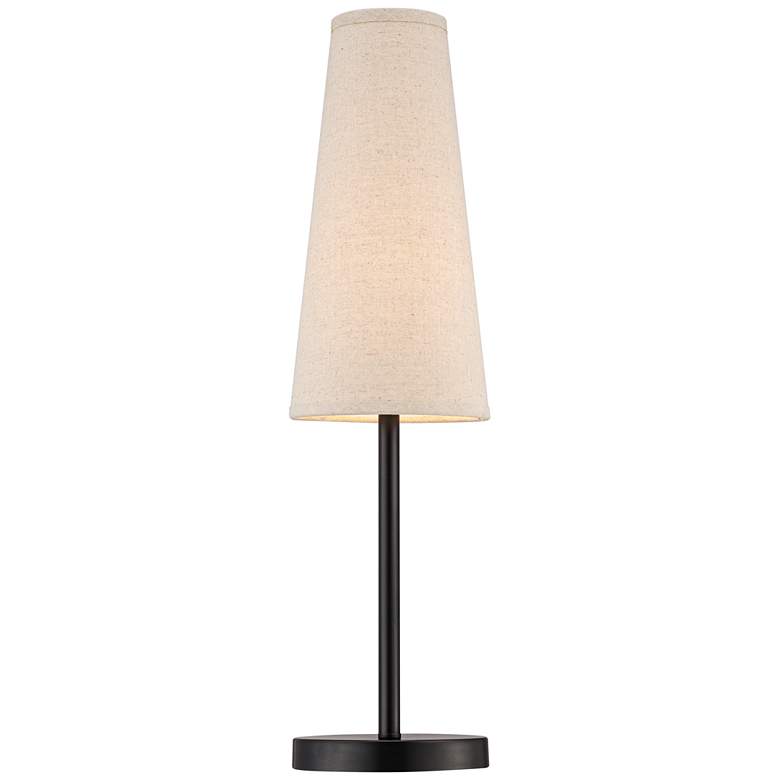 Image 4 360 Lighting Snippet 26 inch Espresso Bronze Accent Table Lamps Set of 2 more views