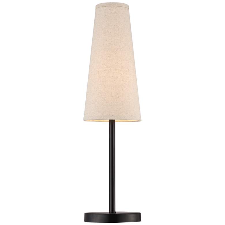 Image 4 360 Lighting Snippet 26" Espresso Bronze Accent Table Lamps Set of 2 more views