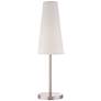 360 Lighting Snippet 26" High Brushed Nickel Table Lamp