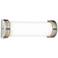 360 Lighting Sofia 24" Wide Brushed Nickel Bath Bar