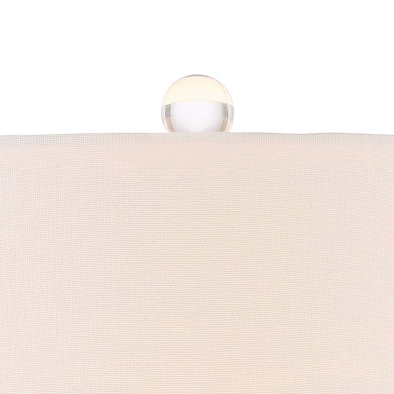 Image 4 360 Lighting Solange 25" High Crystal Lamps Set of 2 with Dimmers more views