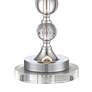 4_360 Lighting Solange 26" Silver Crystal Lamps with Acrylic Risers more views