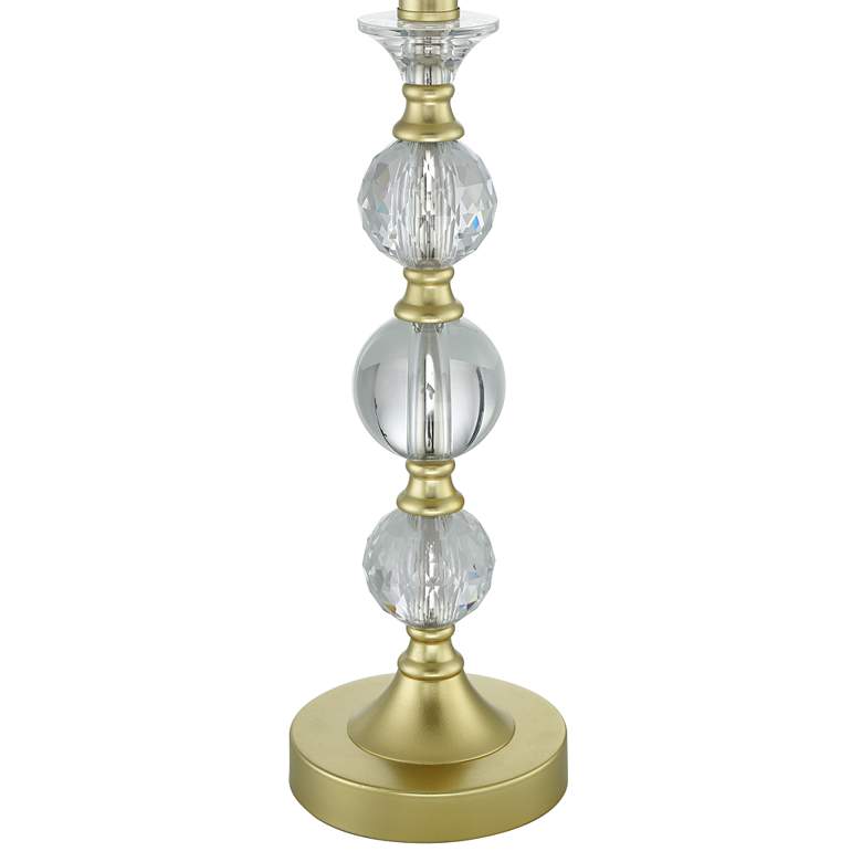 Image 5 360 Lighting Solange Gold and Stacked Crystal Table Lamps Set of 2 more views