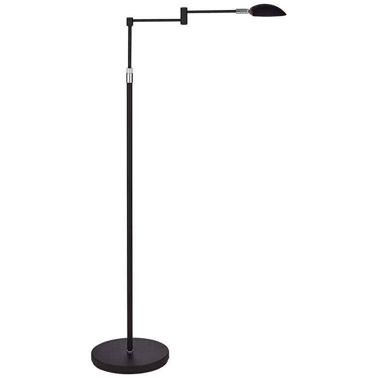 Image 2 360 Lighting Sparta Adjustable Black Pharmacy Swing Arm LED Floor Lamp