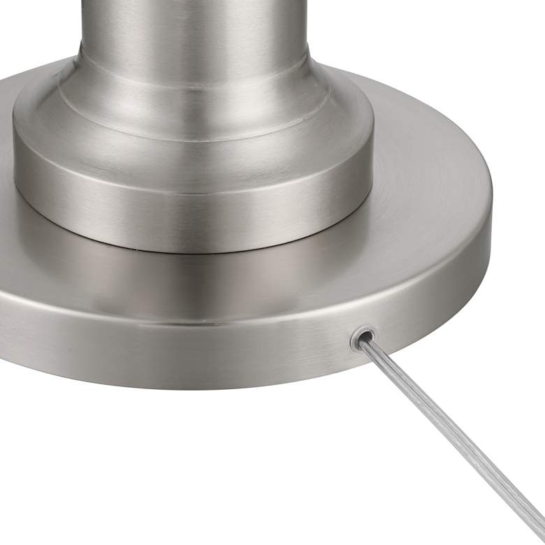 Image 6 360 Lighting Spenser 58" High Brushed Nickel Transitional Floor Lamp more views