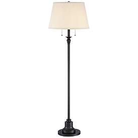 Image2 of 360 Lighting Spenser 58" High Oiled Bronze Traditional Floor Lamp