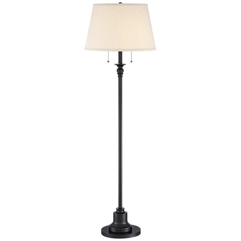 Image 2 360 Lighting Spenser 58 inch High Oiled Bronze Traditional Floor Lamp