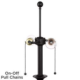 Image4 of 360 Lighting Spenser 58" High Oiled Bronze Traditional Floor Lamp more views