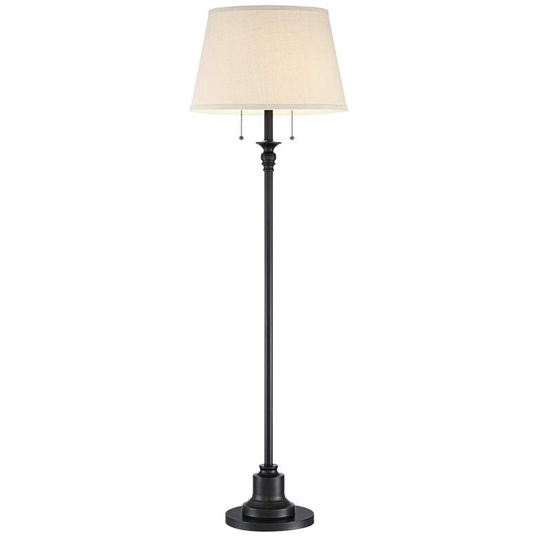 Image 7 360 Lighting Spenser 58" Oiled Bronze Traditional Floor Lamps Set of 2 more views