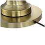 5_360 Lighting Spenser Pleated Shade Brushed Brass Traditional Floor Lamp more views