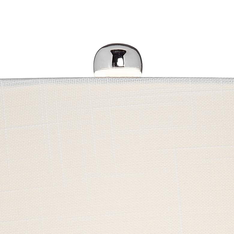 Image 4 360 Lighting Square Glass 21 3/4" Fillable Table Lamp with Dimmer more views
