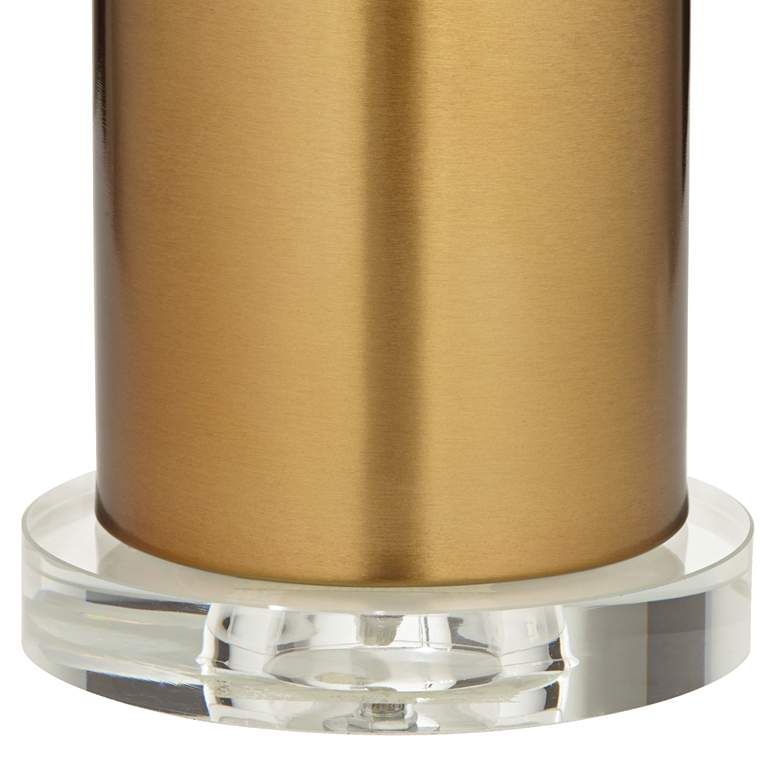 Image 6 360 Lighting Starfire 30.5" High Modern Brass Finish Metal Table Lamp more views