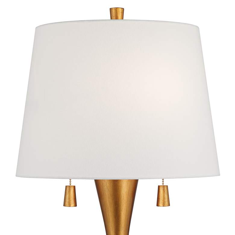 Image 3 360 Lighting Sterling 27 3/4" High Marble and Gold Modern Table Lamp more views