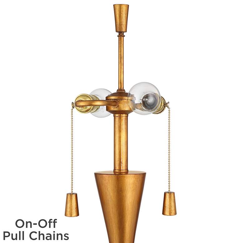Image 4 360 Lighting Sterling 27 3/4" High Marble and Gold Modern Table Lamp more views