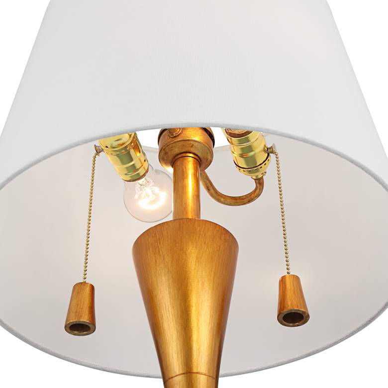 Image 5 360 Lighting Sterling 27 3/4" High Marble and Gold Modern Table Lamp more views