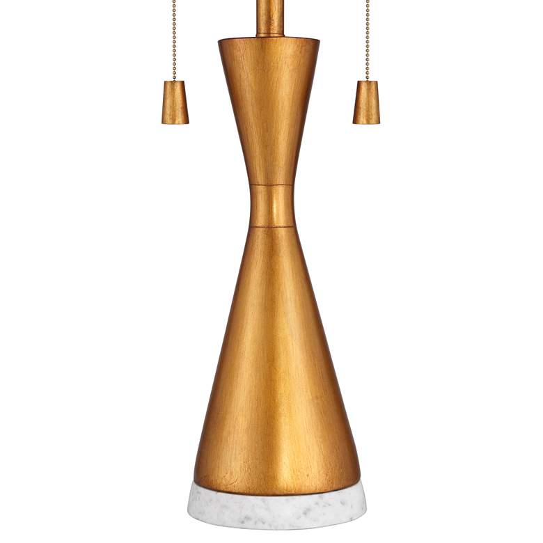 Image 6 360 Lighting Sterling 27 3/4" High Marble and Gold Modern Table Lamp more views