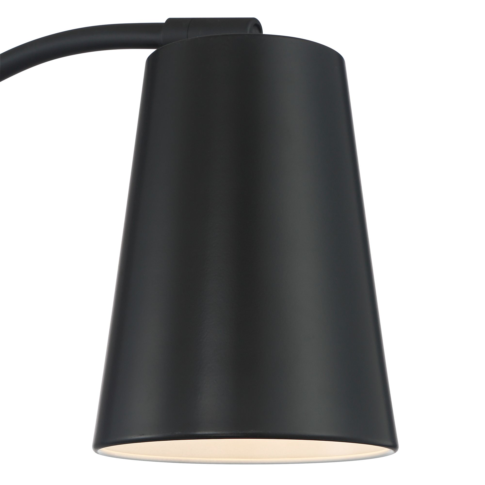 Image 6 360 Lighting Sully 19" Black Modern Plug-in Wall Lamp with USB Port more views