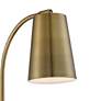 360 Lighting Sully 19" High Warm Brass Plug-In Wall Lamp