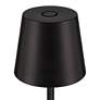 360 Lighting Suvi 14 3/4" Matte Black Battery Powered Cordless Lamps