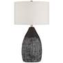 3_360 Lighting Tabira 28 1/4" High Modern Black Ceramic Table Lamp