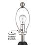 5_360 Lighting Tabira 28 1/4" High Modern Black Ceramic Table Lamp more views