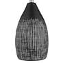 7_360 Lighting Tabira 28 1/4" High Modern Black Ceramic Table Lamp more views