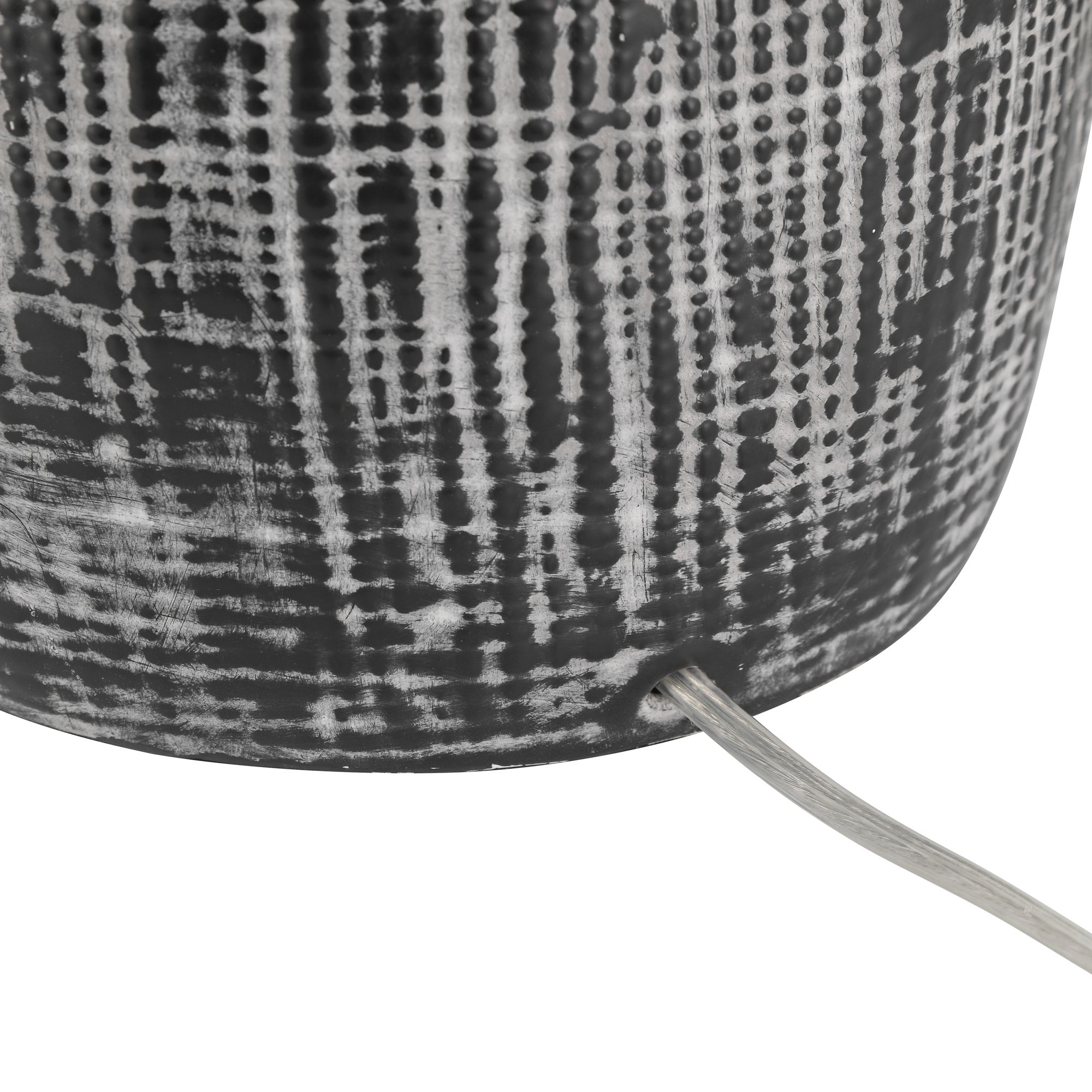 Watch A Video About the Tabira Modern Black Ceramic Table Lamp