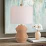 2_360 Lighting Tatum 22 1/4" High Red Clay Modern Ceramic Table Lamp