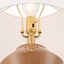 6_360 Lighting Tatum 22 1/4" High Red Clay Modern Ceramic Table Lamp more views