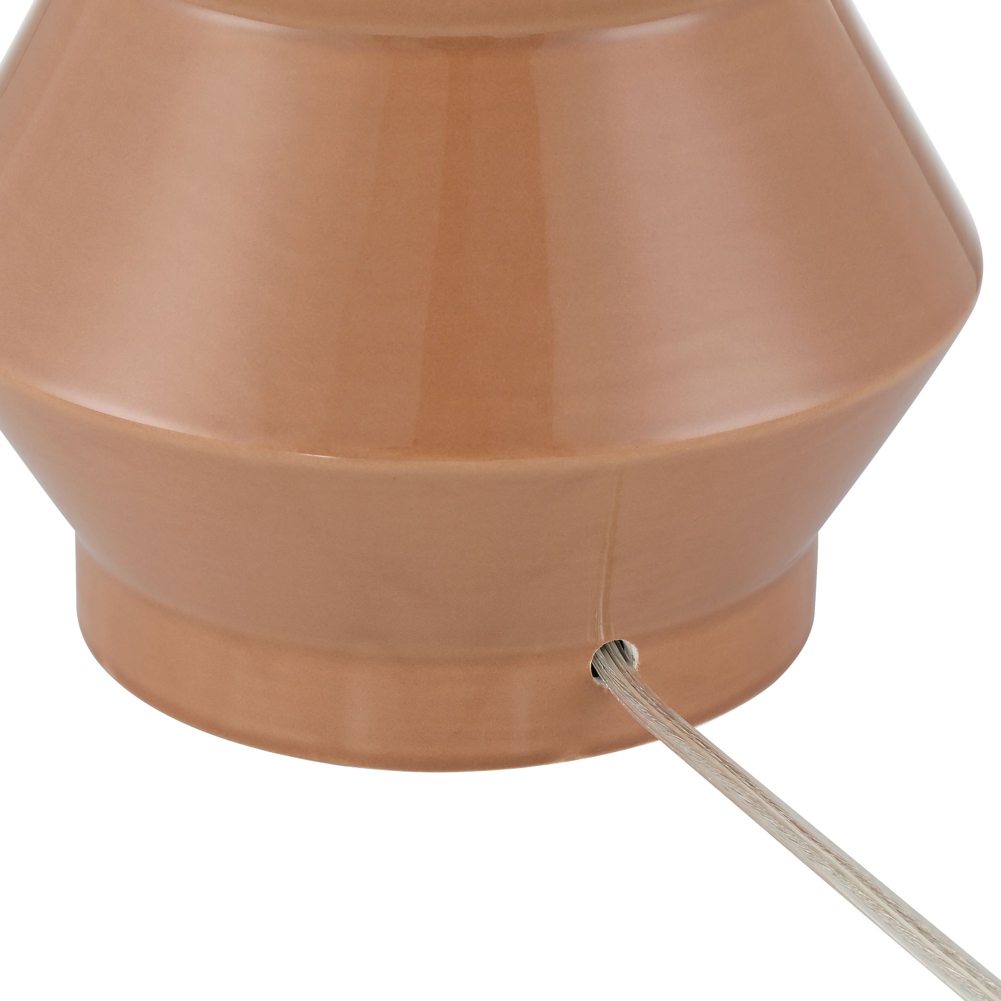 Watch A Video About the 360 Lighting Tatum Red Clay Modern Ceramic Table Lamp