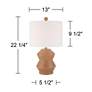 Watch A Video About the 360 Lighting Tatum Red Clay Modern Ceramic Table Lamp