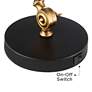 7_360 Lighting Taurus Black and Gold Adjustable Desk Lamp with USB Ports more views