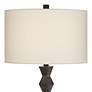 5_360 Lighting Timberline 32" High Black Faceted Base Table Lamp more views