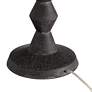 7_360 Lighting Timberline 32" High Black Faceted Base Table Lamp more views