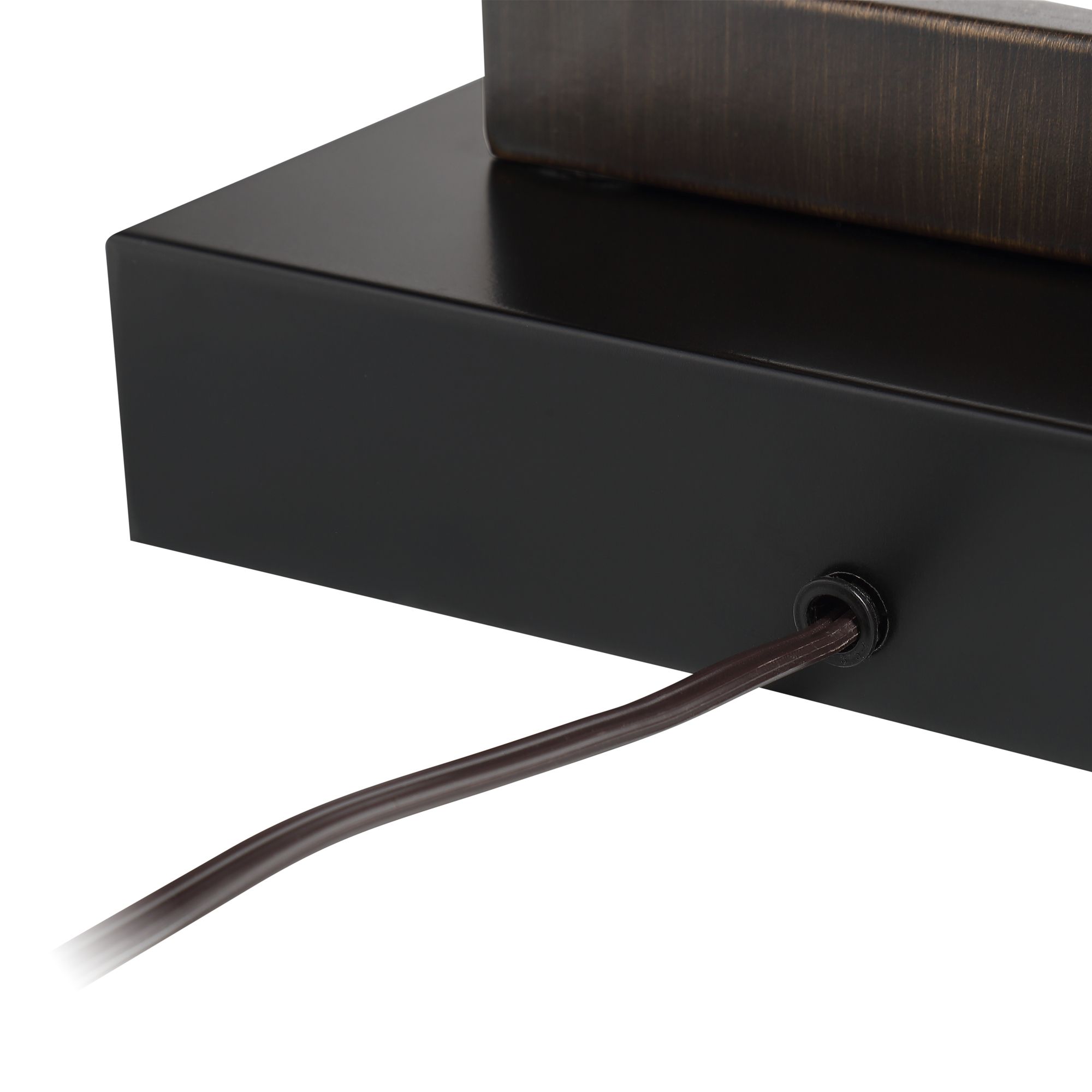 Watch A Video About the Todd Bronze Metal Table Lamp with USB Port and Outlet