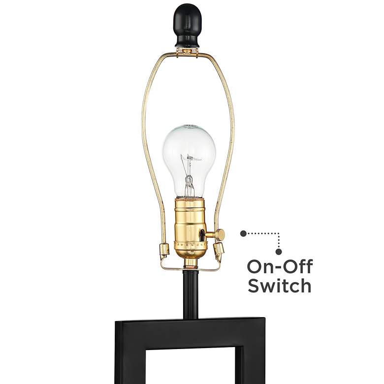 Image 7 360 Lighting Todd 30" Open Base USB and Outlet Table Lamps Set of 2 more views