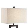 Watch A Video About the Todd Bronze Metal Table Lamp with USB Port and Outlet