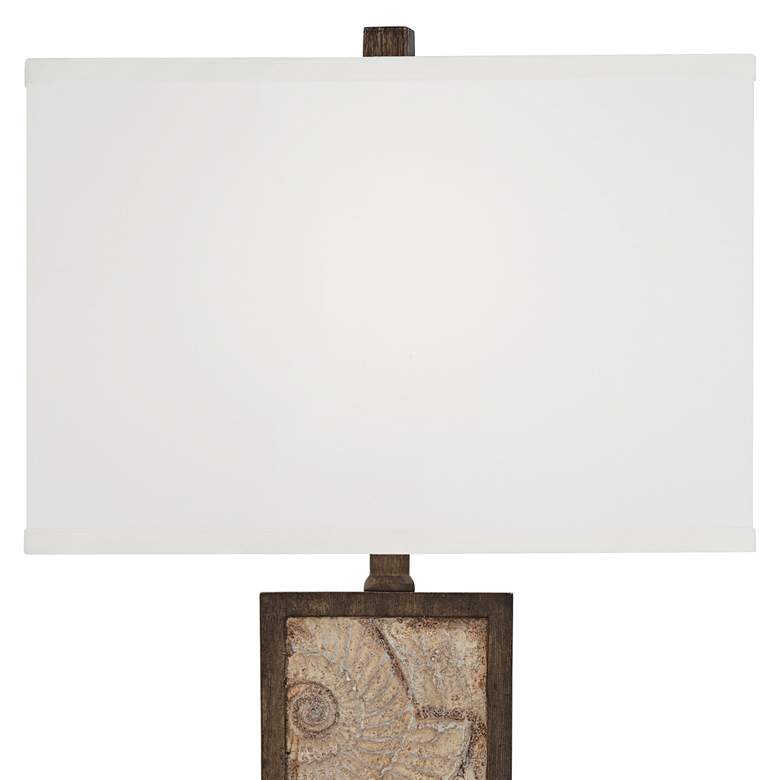 Image 7 360 Lighting Treasure 27" Cay Coastal Shell USB Table Lamps Set of 2 more views