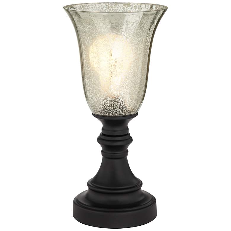 Image 2 360 Lighting Tulum 13" Traditional Mercury Glass Accent Table Lamp