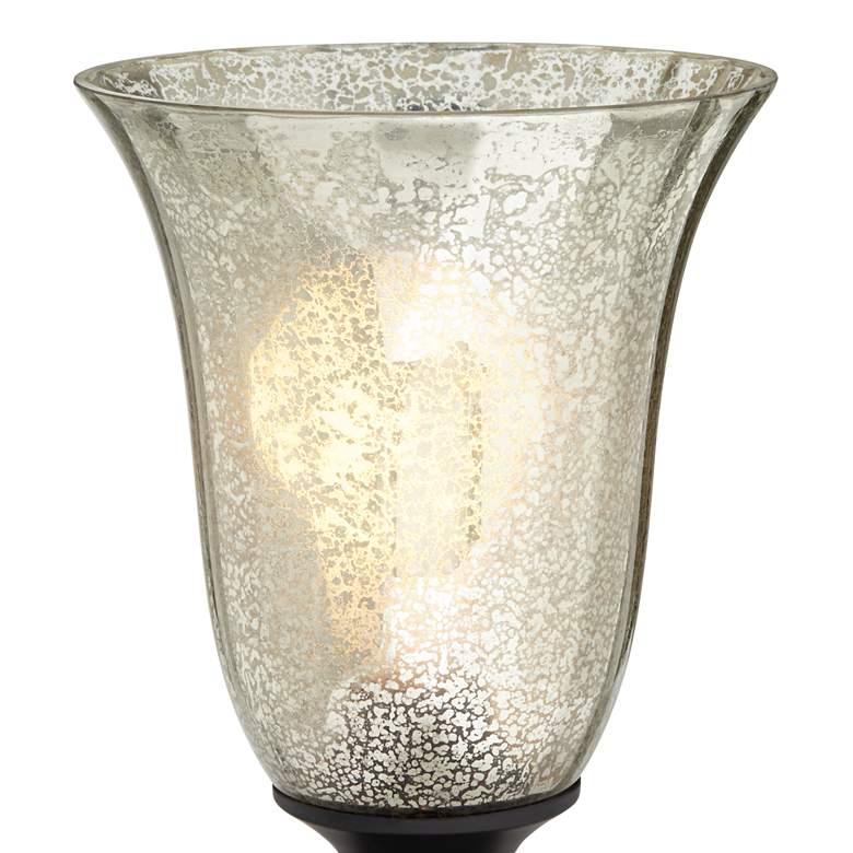 Image 3 360 Lighting Tulum 13" Traditional Mercury Glass Accent Table Lamp more views