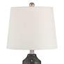 Thumbnail3 of 360 Lighting Unity 22 1/4" Modern Black Ceramic Table Lamps Set of 2 more views