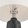Thumbnail4 of 360 Lighting Unity 22 1/4" Modern Black Ceramic Table Lamps Set of 2 more views