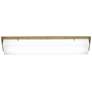 1_360 Lighting Upland 38 1/2" Wide Ash and White Panel Bath Light